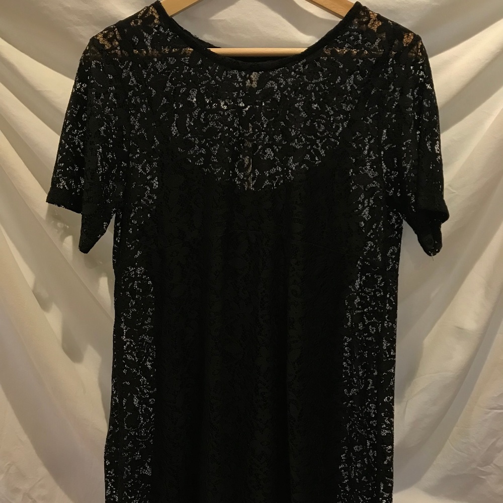 Black Lace Dress w/ Lining